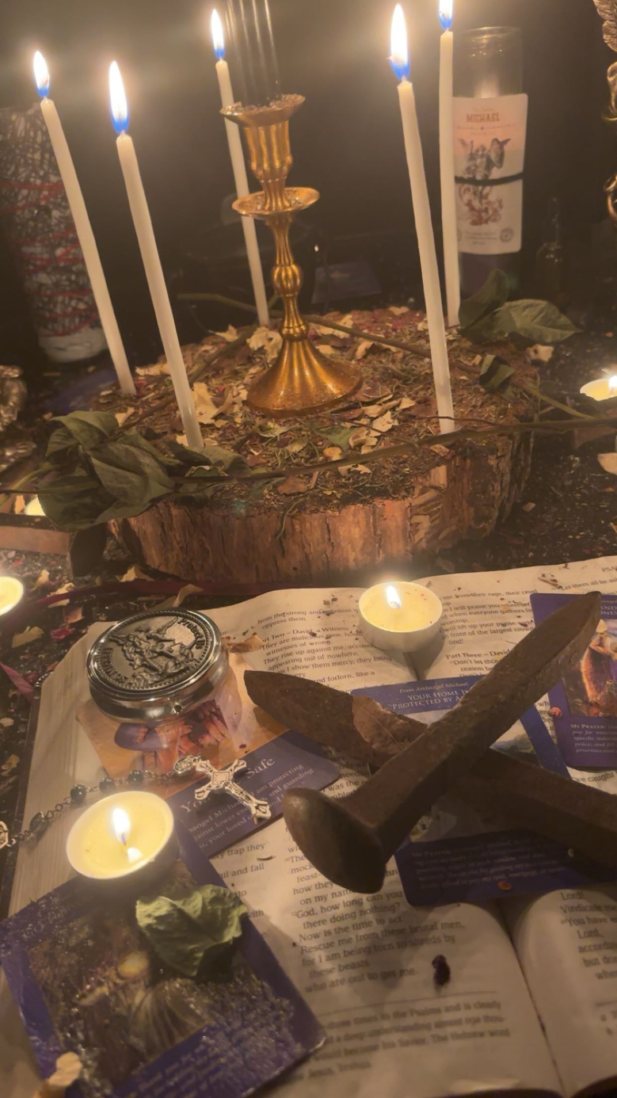 St. Michael home protection spell